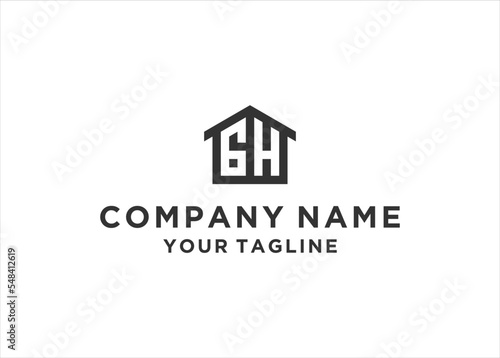 hg home logo icon design vector
