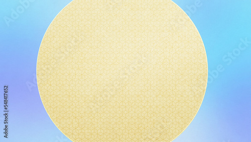 Japanese style background of simple circles