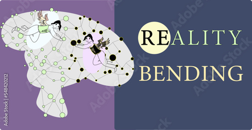 reality bending sign