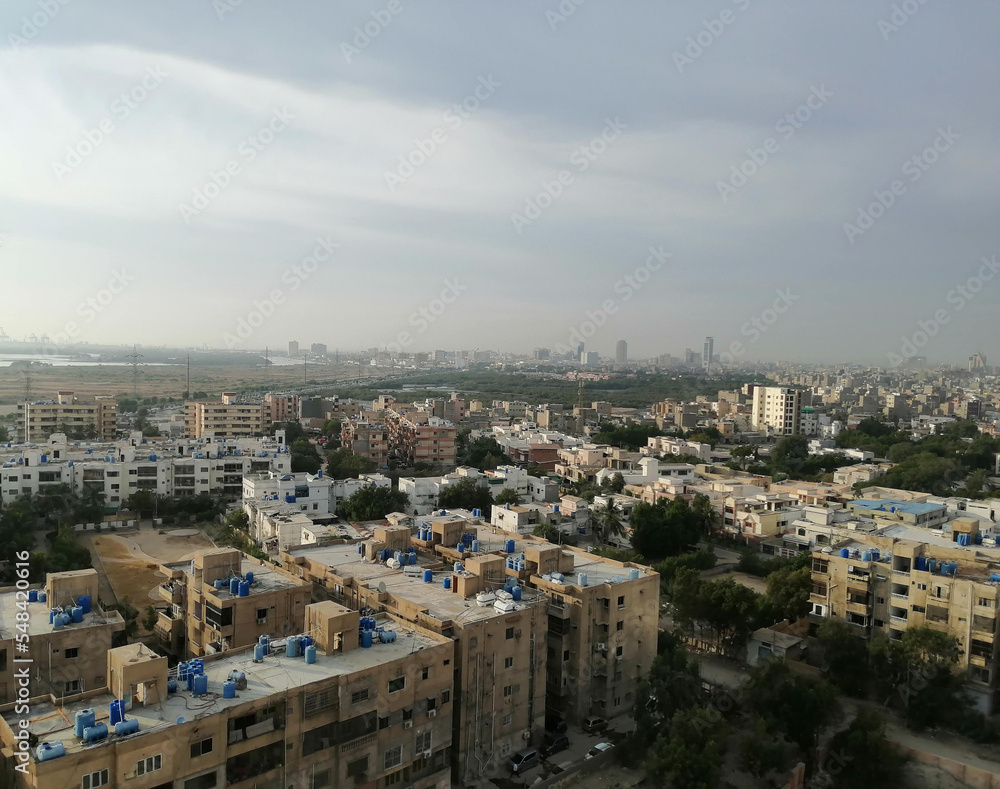 An aerial view of Karachi's most populated area.An aerial view of Karachi's most populated area. An aerial view of Karachi's most populated area.An aerial view of Karachi's most populated area.