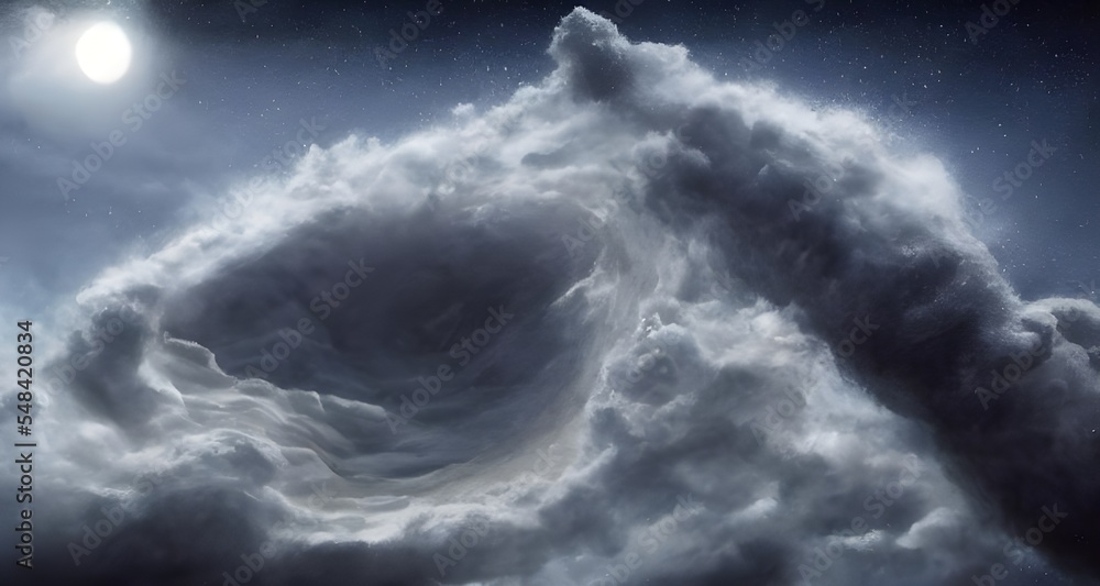 Naklejka premium 異星、惑星、ＳＦ、ファンタジーなカラフルな空_23