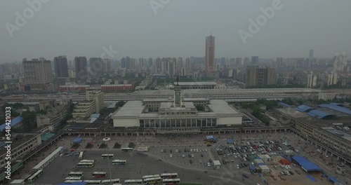 Changsha railway station is a railway station and a metro station on the Beijing–Guangzhou railway and the Changsha–Zhuzhou–Xiangtan intercity railway.