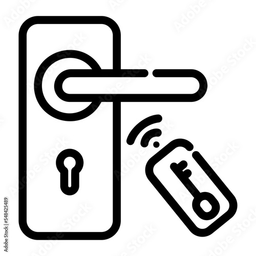 door lock icon