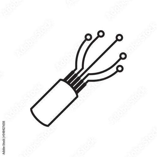 Viber optic cable icon
