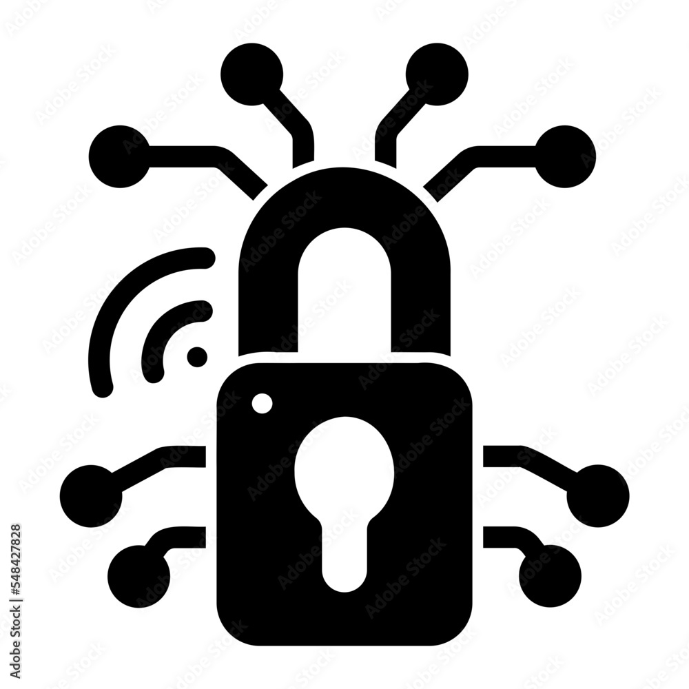 smart lock icon smart lock icon