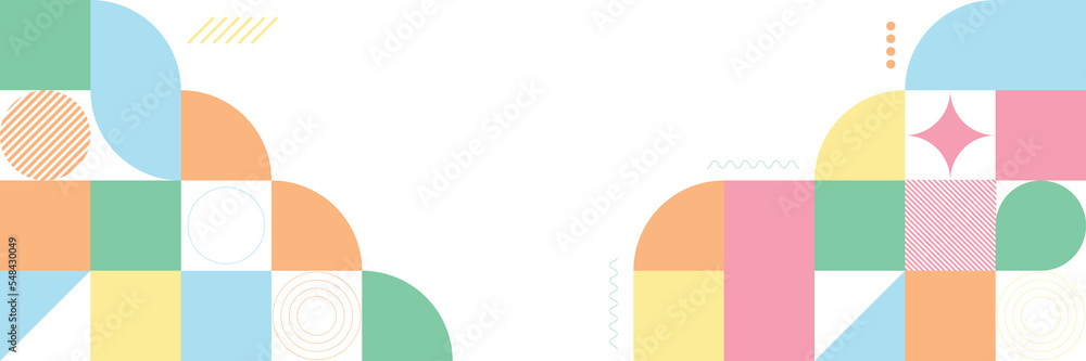 Abstract geometric pattern design in retro style. Vector illustration. Abstract geometric pattern design in retro style. Vector illustration.