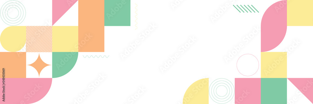 Abstract geometric pattern design in retro style. Vector illustration. Abstract geometric pattern design in retro style. Vector illustration.