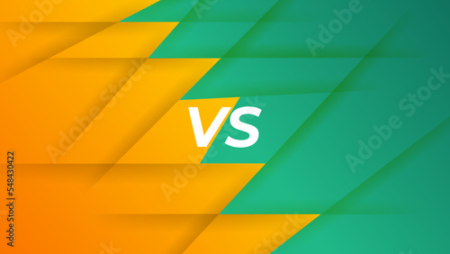 Facts vs myths versus battle background with lightning bolt. Concept of thorough fact-checking or easy compare evidence.. Vector illustration