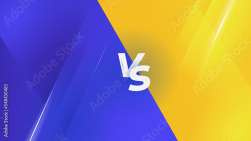 Facts vs myths versus battle background with lightning bolt. Concept of thorough fact-checking or easy compare evidence.. Vector illustration