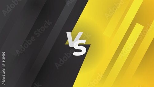 Facts vs myths versus battle background with lightning bolt. Concept of thorough fact-checking or easy compare evidence.. Vector illustration