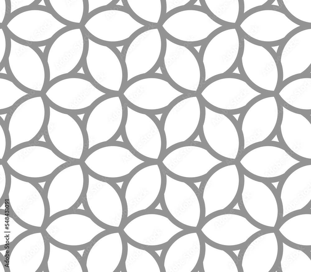 Seamless ornament. Modern background. Geometric modern gray pattern Seamless ornament. Modern background. Geometric modern gray pattern