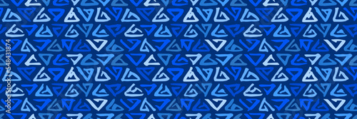 Grunge doodles pattern. Tribal simple ornament seamless pattern. Grunge ethnic background. Simple doodle pattern. Modern fabric design. 80s or 90s clothes fabric. Contemporary ornaments.