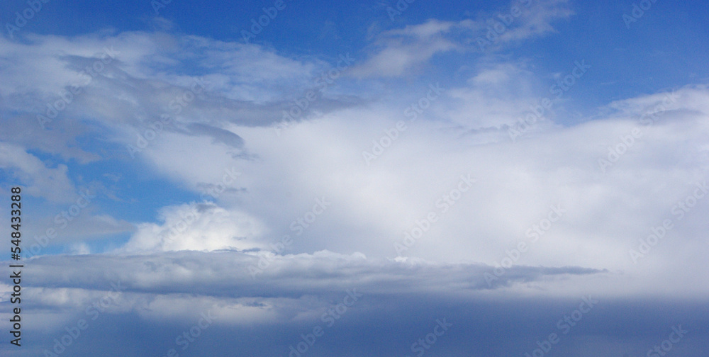 Beautiful clouds with blue sky background. Nature weather, cloud blue sky Beautiful clouds with blue sky background. Nature weather, cloud blue sky