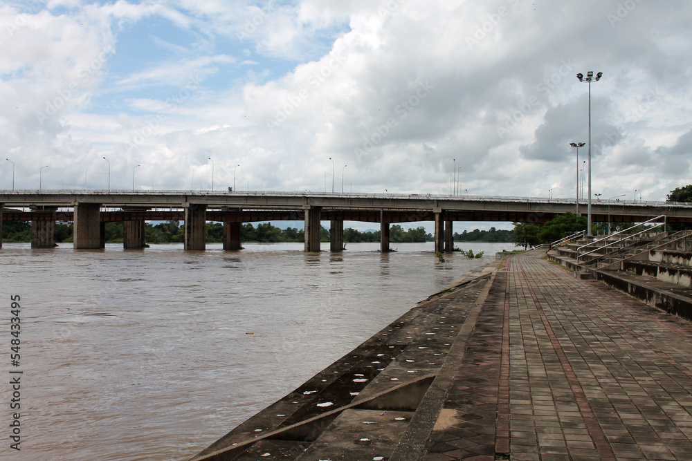 Rimping river  north of Thailand Kamphaeng Phet