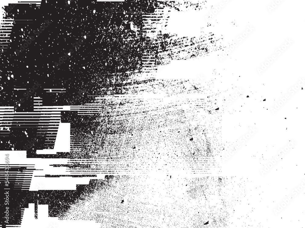 Glitch distorted grungy overlay grange texture. Textured and glitched ...