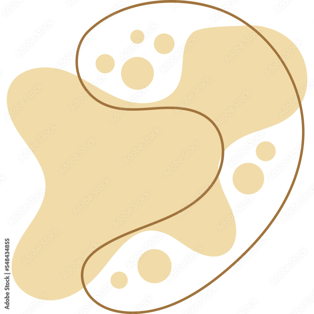 Obraz premium Boho Abstract Shape Element (6)