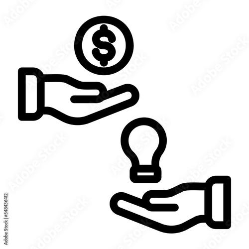 funding line icon