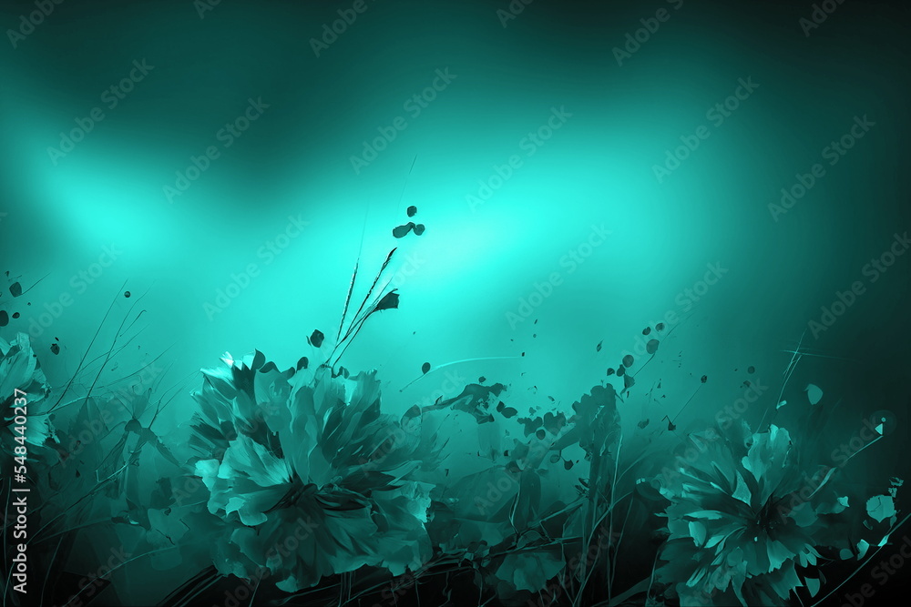 Turquoise, blue and green background texture, wavy silky pattern with different shades of light natural colors beautiful, wave and flowing design
