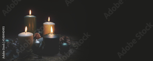 Christmas background - Four...