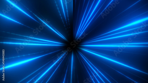 High speed flowing light background