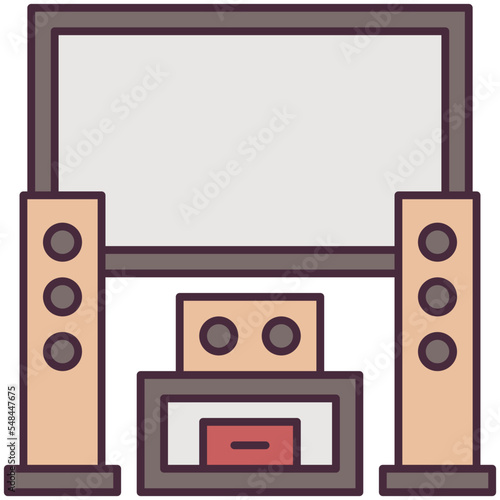 home theater icon