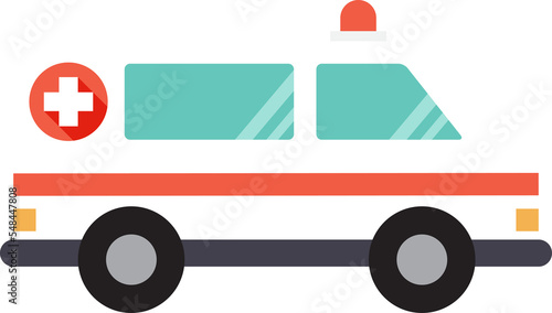 hospital ambulance.