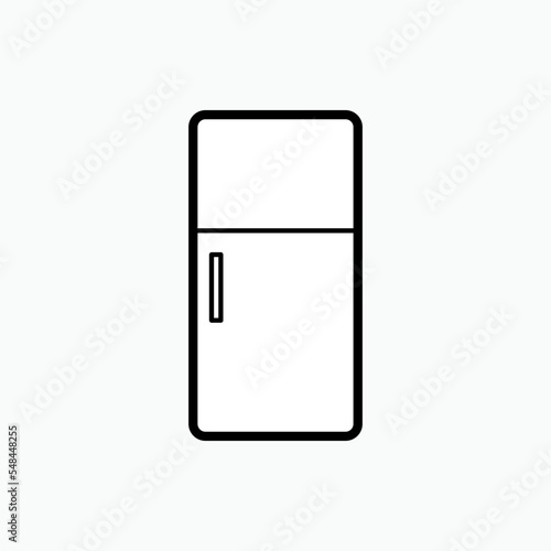 Freezer Icon - Vector, Sign and Symbol for Design, Presentation, Website or Apps Elements