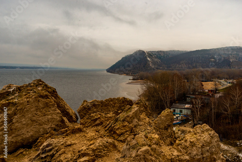 The Zhigulevsky mountains on a December day! photo