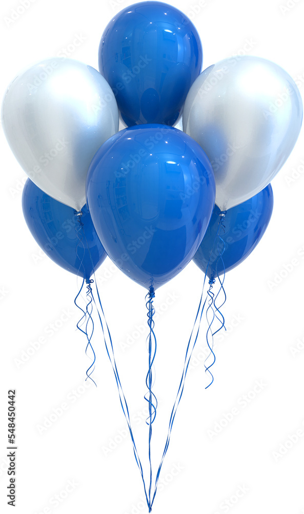 Balloon 3d render  - obrazy, fototapety, plakaty 