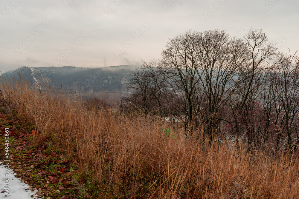 The Zhigulevsky mountains on a December day! The Zhigulevsky mountains on a December day!