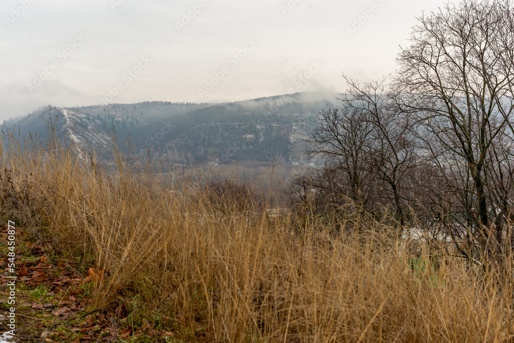 The Zhigulevsky mountains on a December day!