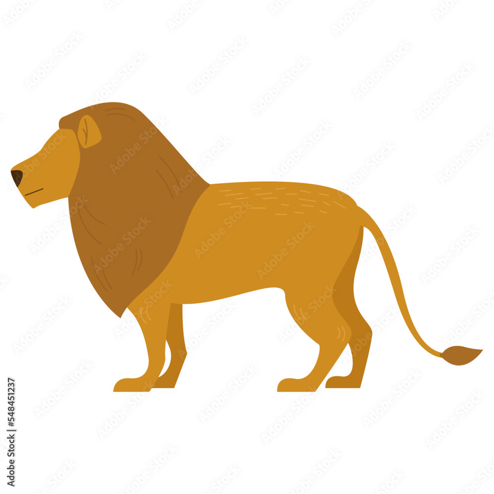 Wildlife Animal Lion Illustration Wildlife Animal Lion Illustration