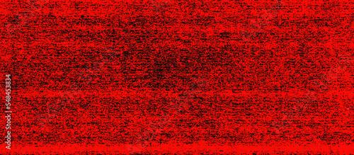 TV noise static effect, screen noise, black and red background