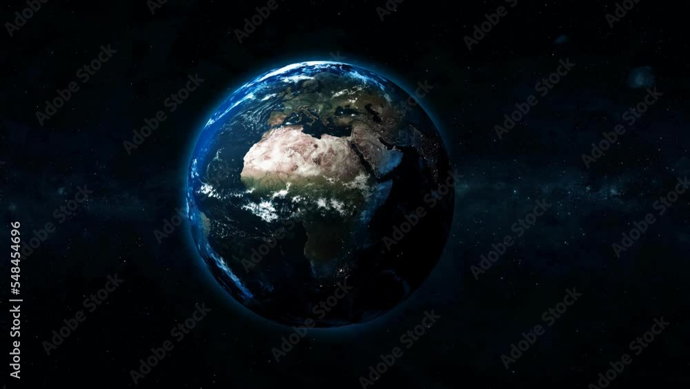 Original 3d planet earth on space view with star Original 3d planet earth on space view with star
