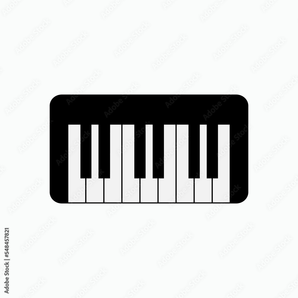 Piano Icon. Music Instrument Symbol for Design, Presentation, Website or Apps Elements. Piano Icon. Music Instrument Symbol for Design, Presentation, Website or Apps Elements.