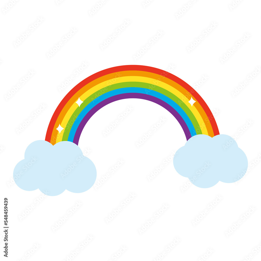 Rainbow illustration Rainbow illustration