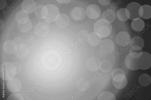 Blurred abstract black background. Bokeh effect