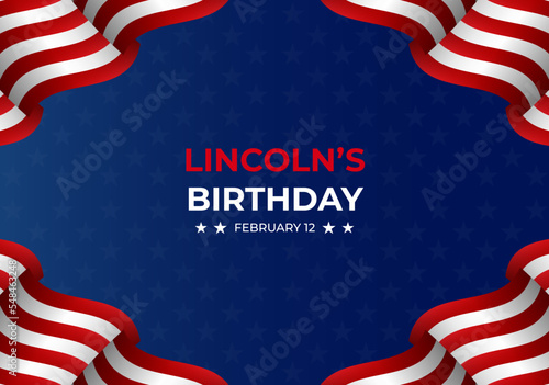 lincoln's birthday on february 12th. America's Great Day Celebration.