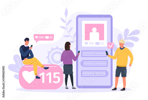 Social media marketing for influencer and smm