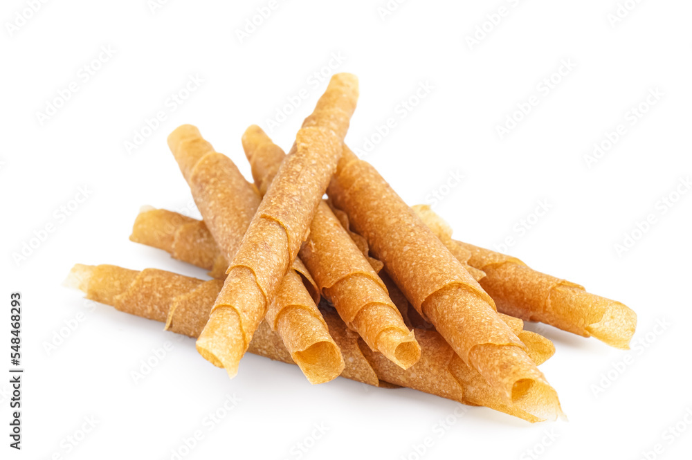 Heap of apple pastilles on white background Heap of apple pastilles on white background
