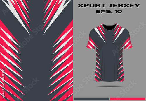 Sports jersey template for team uniforms soccer jersey racing