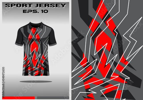 Sports jersey template for team uniforms soccer jersey racing