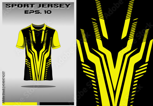 Sports jersey template for team uniforms soccer jersey racing