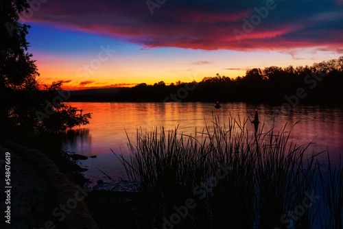 Riverside Nepean sunsets photo