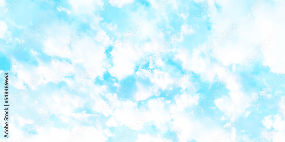 blue sky with clouds.panorama Sunlight with blue sky on white cloud.beautiful clouds in the summer sky background.><