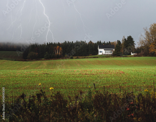 Storm in the Countryside