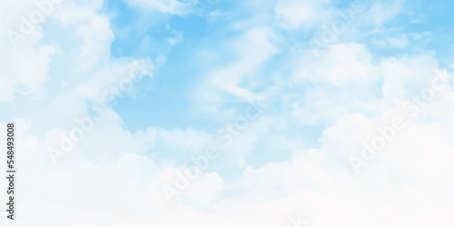 Blue sky with cloud at Phuket Thailand