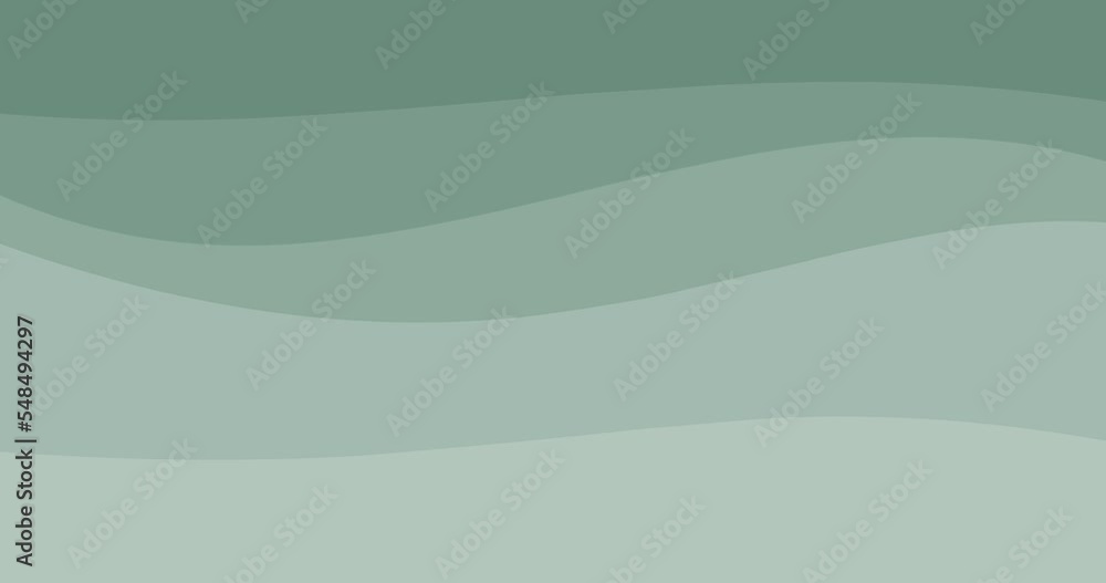 pastel green gradient abstract wave background animation Stock Video ...