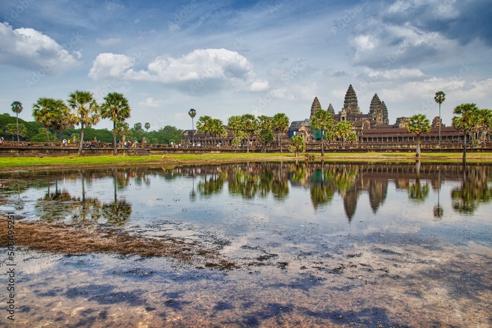 Fototapeta premium Angkor Wat monument in Cambodia