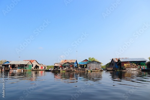Cambodia floating village - Tonle Sap lake